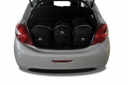 Peugeot 208 Hatchback 2012-2015 Torby Do Bagażnika 3 Szt