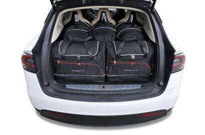 Tesla Model X 2016+ Torby Do Bagażnika 7 Szt