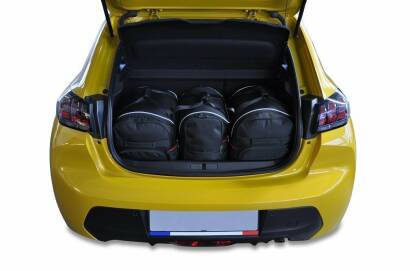 Peugeot 208 Hatchback 2019+ Torby Do Bagażnika 3 Szt