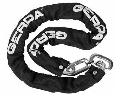 Łańcuch GERDA Chain 1200/10 na kłódkę czarny