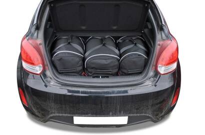 Hyundai Veloster Coupe 2011-2014 Torby Do Bagażnika 3 Szt