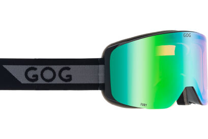 Gogle narciarskie GOG FURY H610-3 matt black S2/S0 + etui