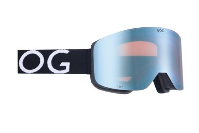 Gogle narciarskie GOG FURY H610-1 matt black S2/S0 + etui