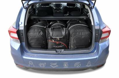 Subaru Impreza 2017+ Torby Do Bagażnika 4 Szt