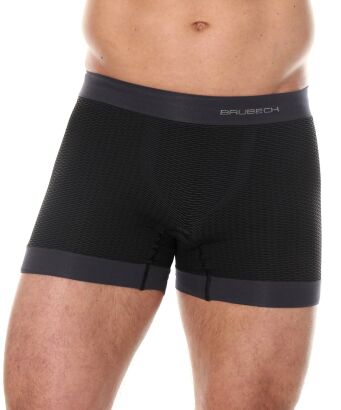 Bokserki męskie BRUBECK BASE LAYER grafit XL