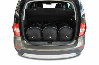 Skoda Yeti 2009-2017 Torby Do Bagażnika 3 Szt