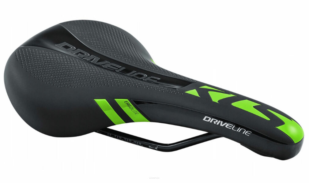 Siodełko Kellys Driveline Trekkingowe MTB toxic green