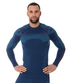 Bluza termoaktywna męska Brubeck THERMO jeans M - 3