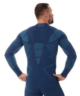 Bluza termoaktywna męska Brubeck THERMO jeans M - 4
