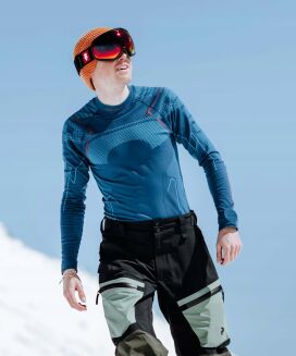 Bluza termoaktywna męska Brubeck THERMO jeans M - 5