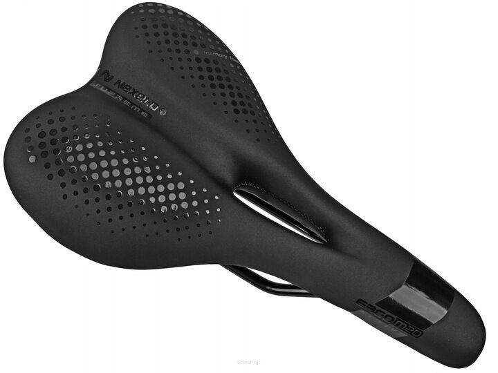 Siodełko rowerowe MTB, Trekking, Cross NEXELO ERGO M20 SPORT czarne