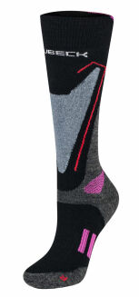 Skarpety damskie BRUBECK Snow Force szar/róż M/39-41 - 2