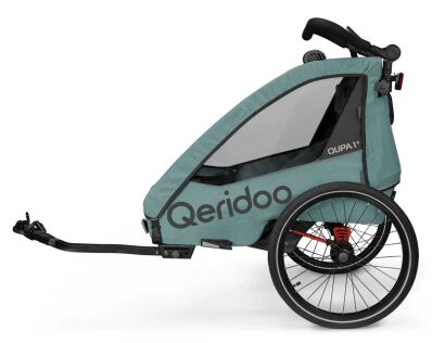 Przyczepka rowerowa QERIDOO QUPA 2 Plus Blue