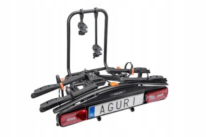 Platforma rowerowa na hak AGURI ACTIVE E-Bike (na 2 rowery) Black