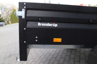 Przyczepa Brenderup 1205S uchył Limited Edition czarna + pokrywa ABS - 13
