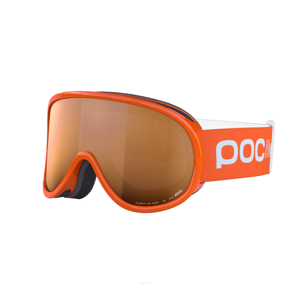 Gogle narciarskie juniorskie POC POCito Retina orange S2
