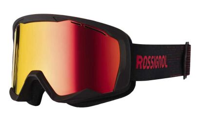 Gogle narciarskie ROSSIGNOL SPIRAL Black Red S2