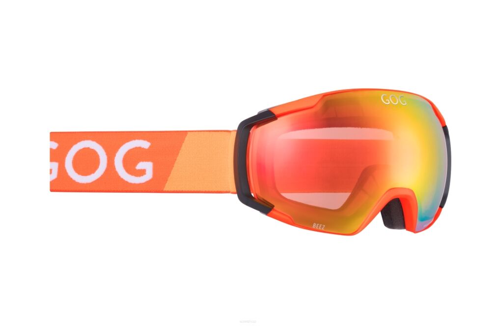 Gogle narciarskie GOG BEEZ H781-3 mat neon orange