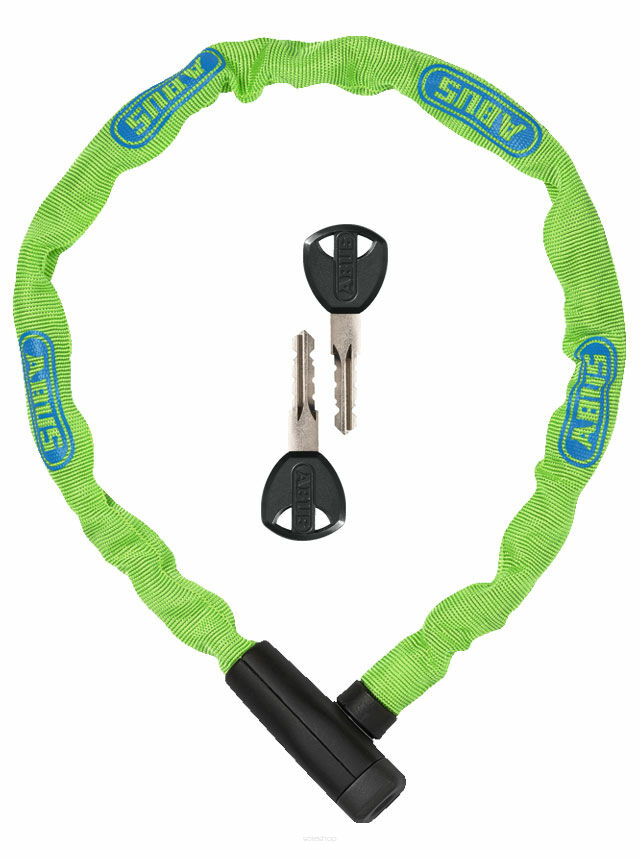 Zapięcie rowerowe Łańcuch ABUS 5805K/75 Steel O Chain LIME