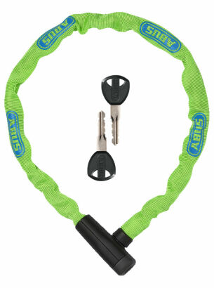 Zapięcie rowerowe Łańcuch ABUS 5805K/75 Steel O Chain LIME