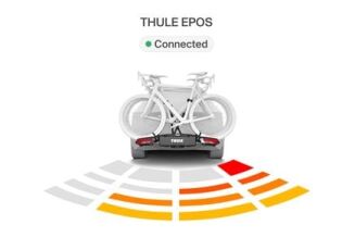Bagażnik rowerowy na hak z czujnikami parkowania Thule Epos 3 ParkSecure - 5