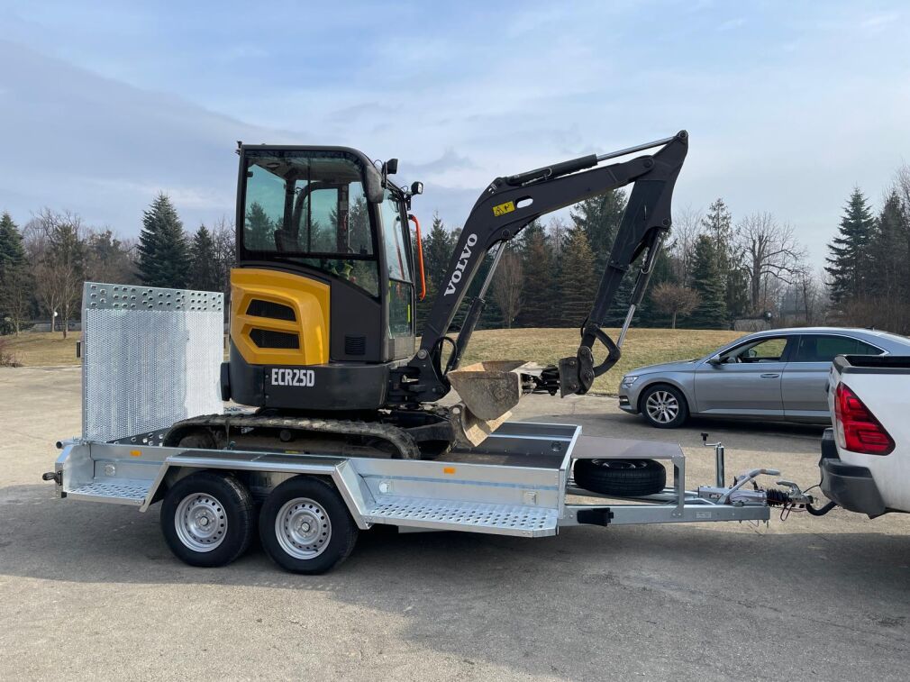 Przyczepa towarowa pod koparki ZASŁAW MK350TH / MK350TH_ND