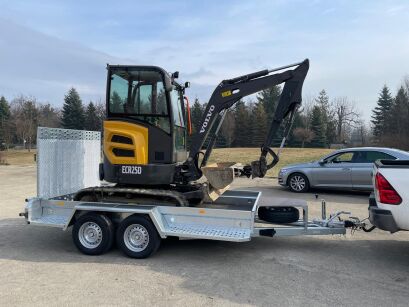 Przyczepa towarowa pod koparki ZASŁAW MK350TH / MK350TH_ND