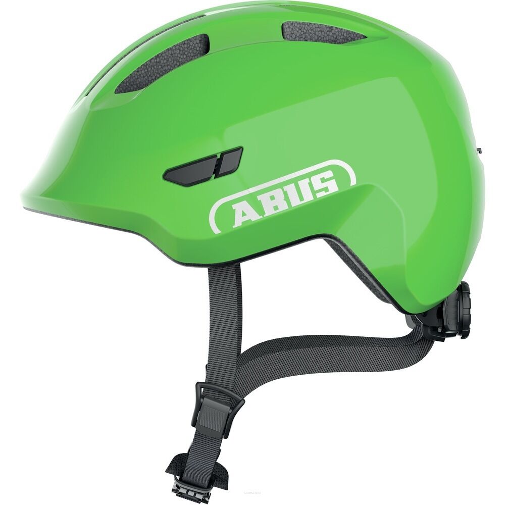 Kask dziecięcy rowerowy ABUS SMILEY 3.0 shiny green M (50-55cm)