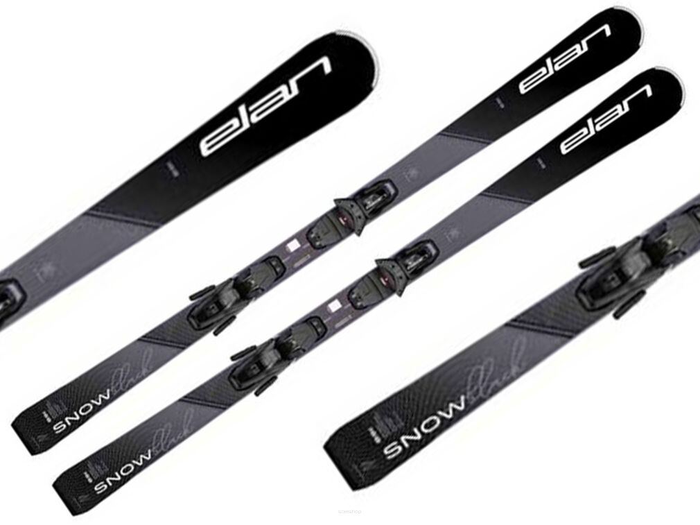 Narty zjazdowe ELAN SKIS SHI BLACK SX + EL 9.0 GW 140cm