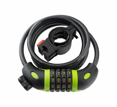 Zapięcie rowerowe GERDA KOMBO FLEX 1200/8C szyfr linka