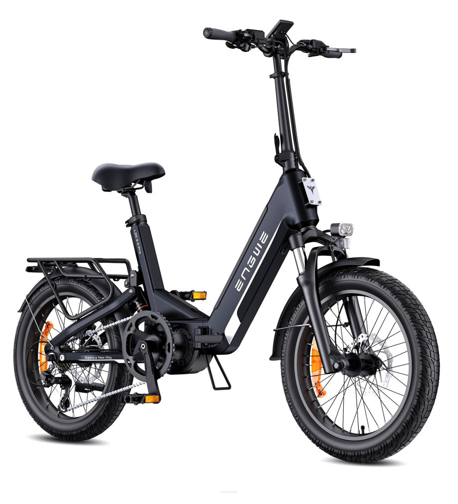 Rower składany ENGWE L20 3.0 PRO (20'') 160km 720Wh BLACK 250W