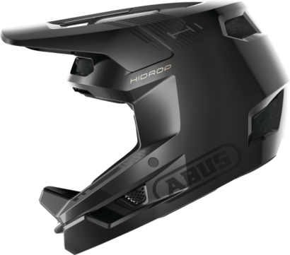 Kask rowerowy fullface ABUS HiDrop shiny black L (59-60cm)