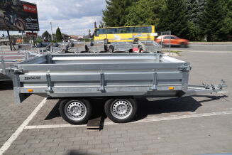 Przyczepa Zasław Hochlader HL265T WYMIARY WEWNĘTRZNE - 265x150x35 cm - 4