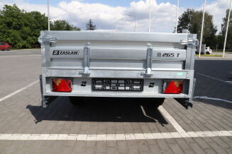 Przyczepa Zasław Hochlader HL265T WYMIARY WEWNĘTRZNE - 265x150x35 cm - 10