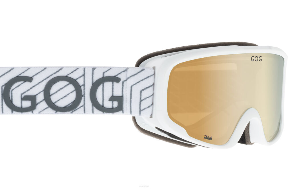 Gogle narciarskie GOG VARIO H805-3 matt white S2