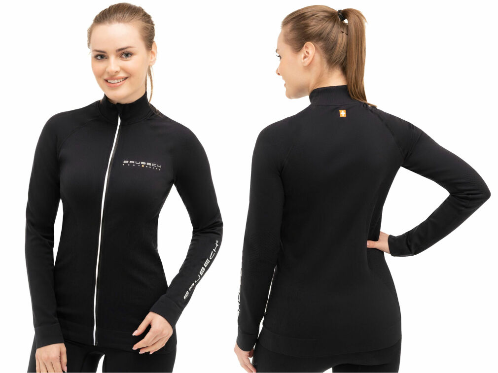 Bluza damska Brubeck ATHLETIC Thermo czarna XL