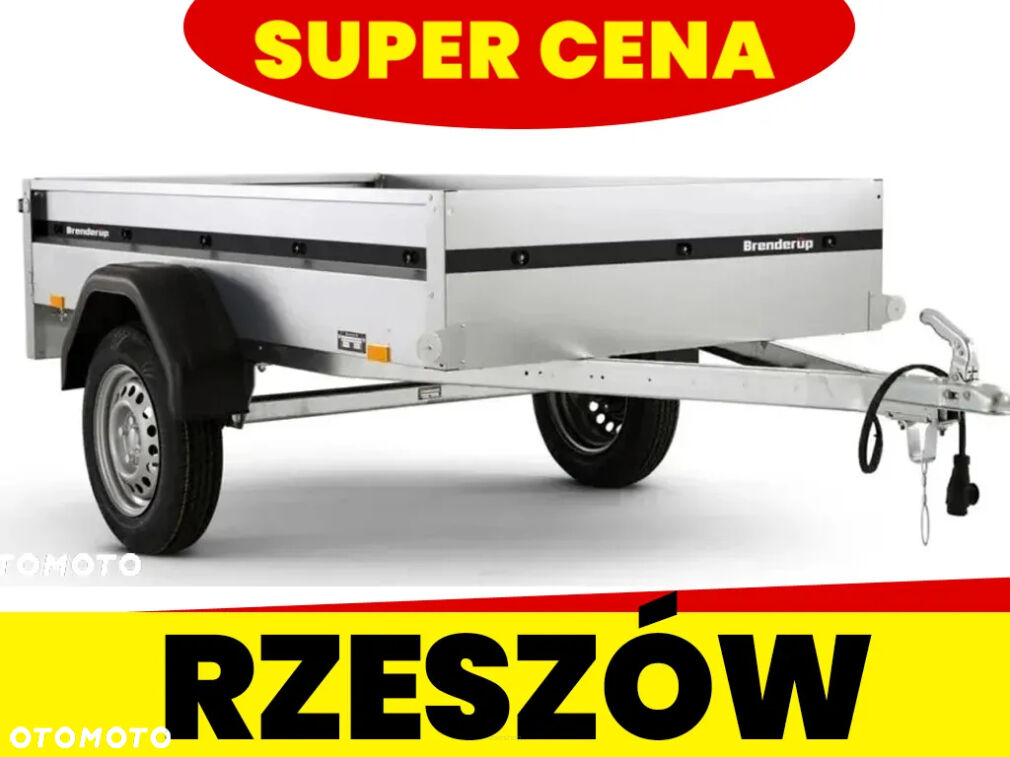 BRENDERUP przyczepa Open Trailer 1203S UB 1oś 1160x2030x350 750kg