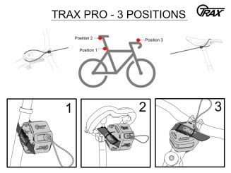 Hol rowerowy TRAX PRO Linka na sztycę - 6