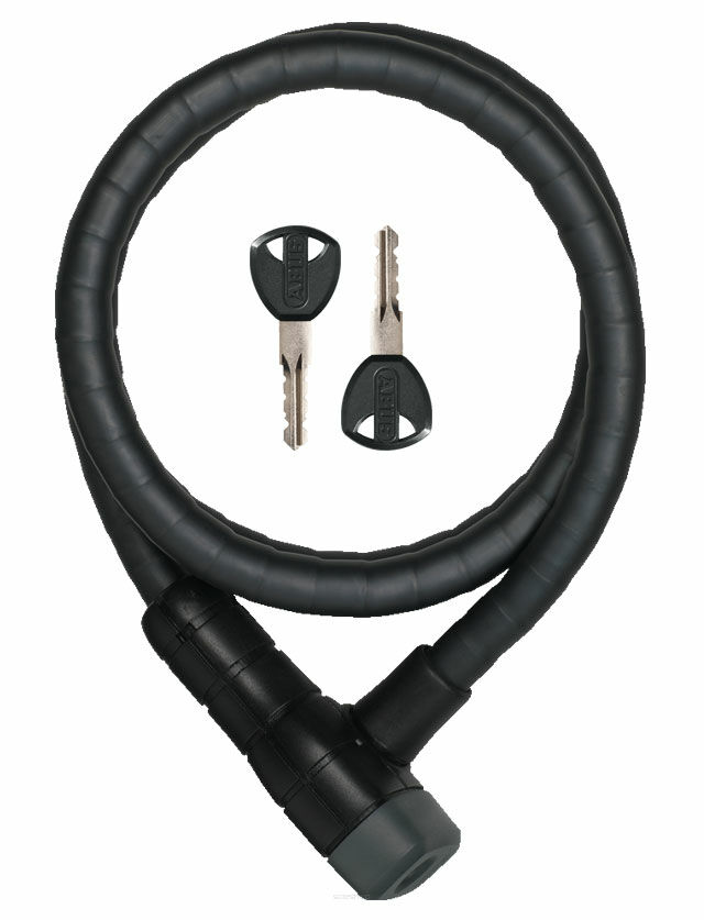 Zapięcie rowerowe Linka ABUS Microflex 6615K/120/15 black