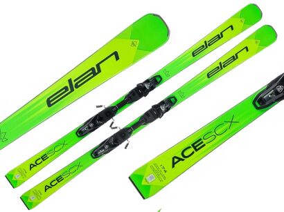 Narty ELAN ACE SCX FX + wiązania EL 10.0GW 174cm