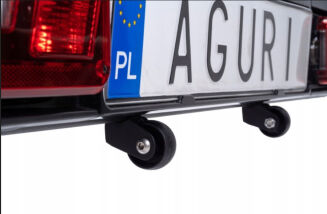 Bagażnik platforma na hak AGURI ACTIVE E-bike 2 plus silver (2 rowery) - 7