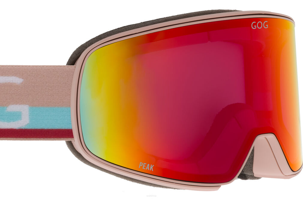 Gogle narciarskie GOG PEAK H730-3 matt beige S2