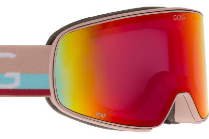 Gogle narciarskie GOG PEAK H730-3 matt beige S2