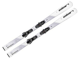 Narty zjazdowe ELAN SHI SNOW WHITE SX EL9.0 GW 140cm - 2