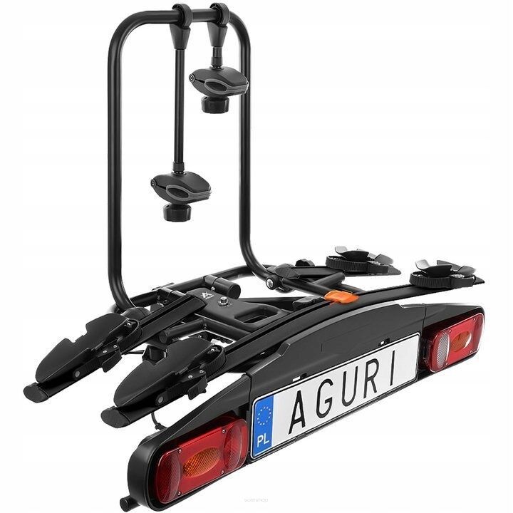 Platforma rowerowa AGURI ACTIVE Bike (na 2 rowery) Black