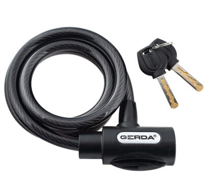 Zapięcie rowerowe GARDA FLEX 1200/10V czarne