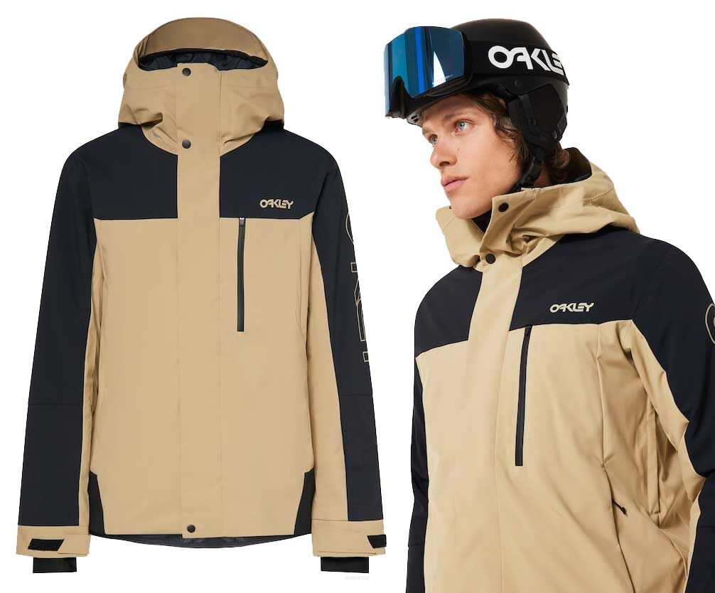 OAKLEY Kurtka narciarska męska TNP TBT Insulated Pebble XL