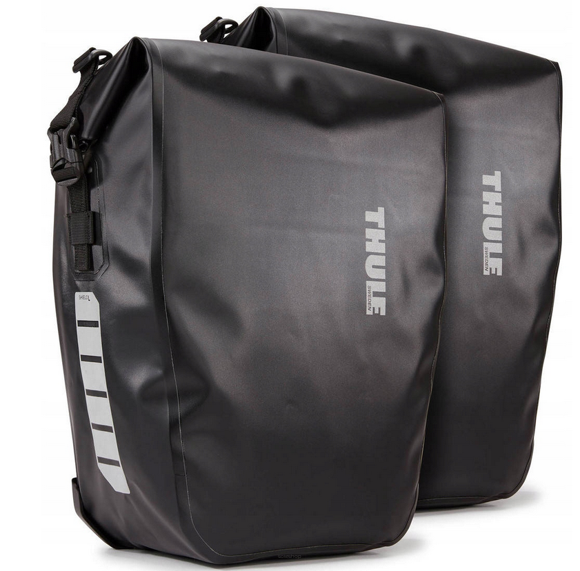 Sakwy wodoodporne Thule Shield Pannier 2x25l black