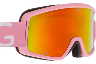 Gogle narciarskie GOG ASPEN H630-2 dusty pink S2