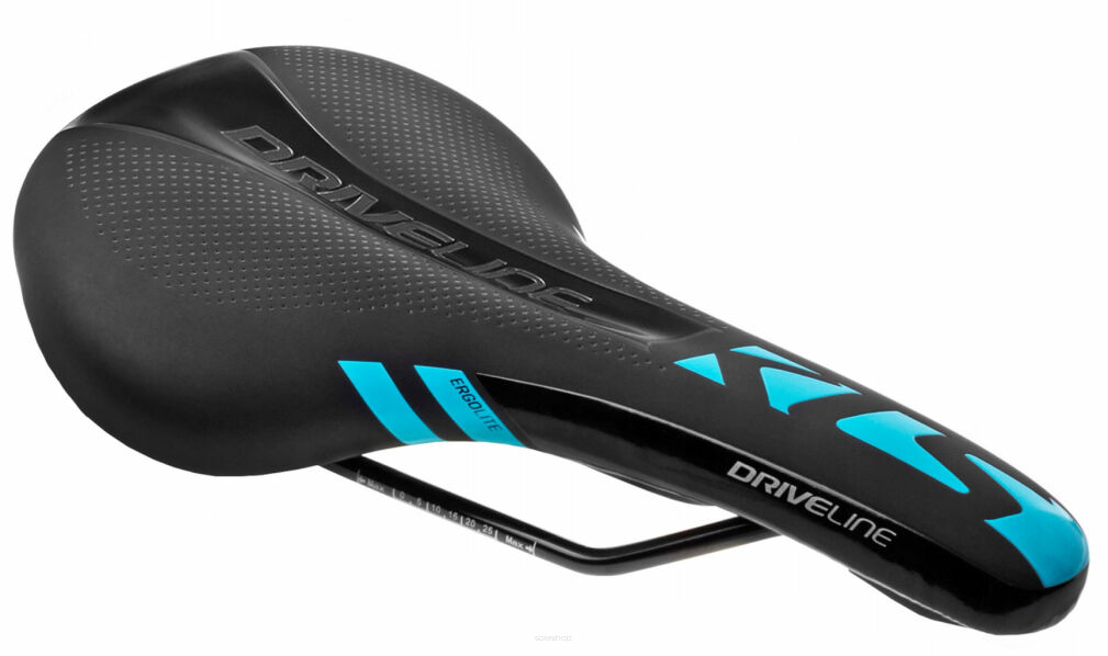 Siodełko Kellys Driveline Trekkingowe MTB sky blue